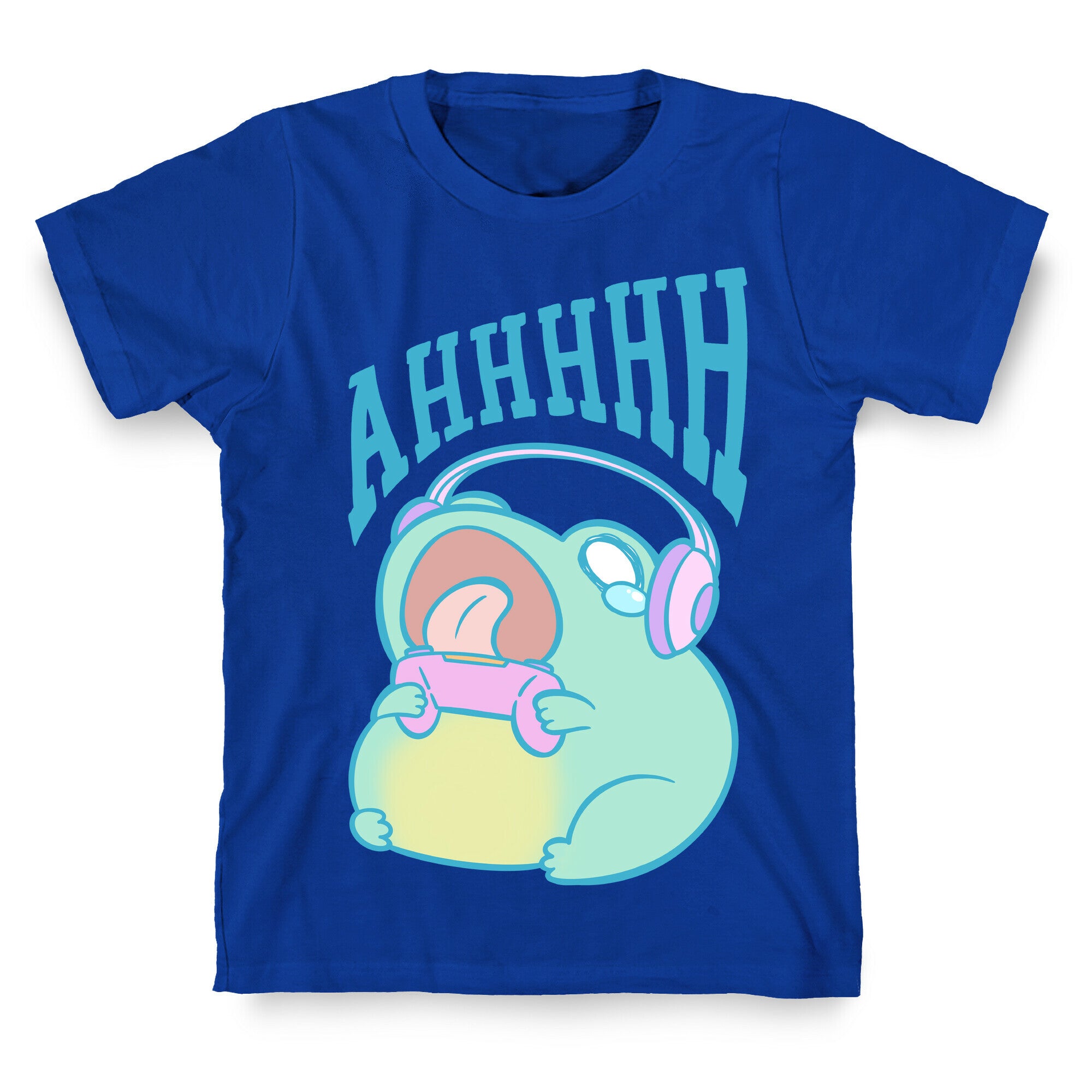 Gamer Frog Scream T-Shirt