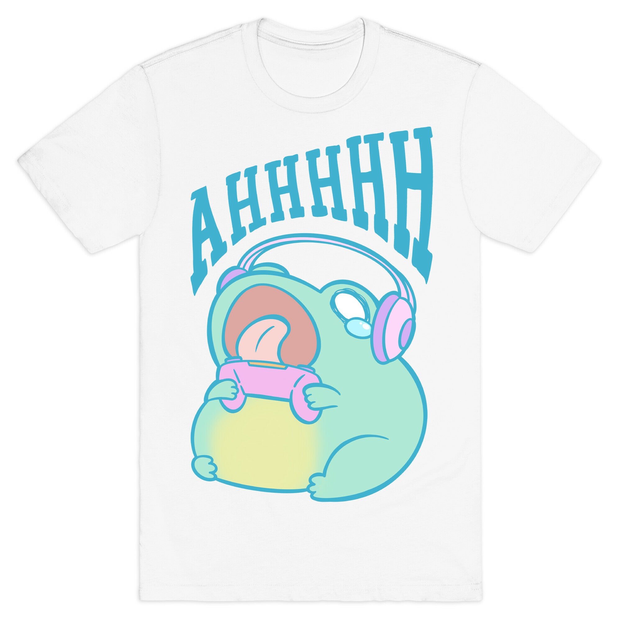 Gamer Frog Scream T-Shirt