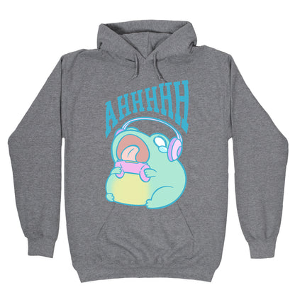 Gamer Frog Scream Hoodie