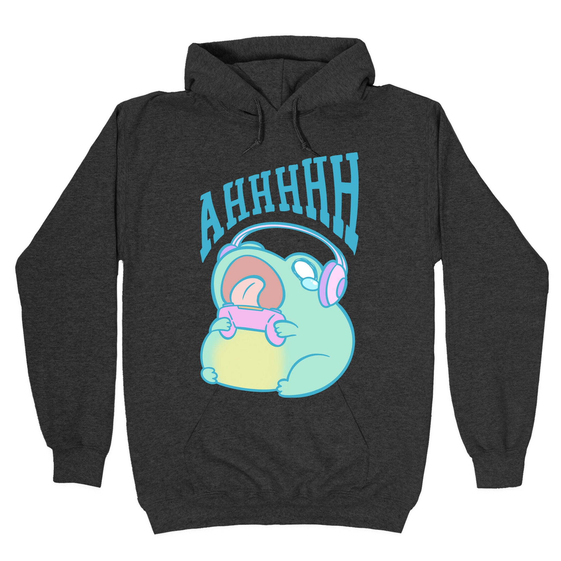 Gamer Frog Scream Hoodie