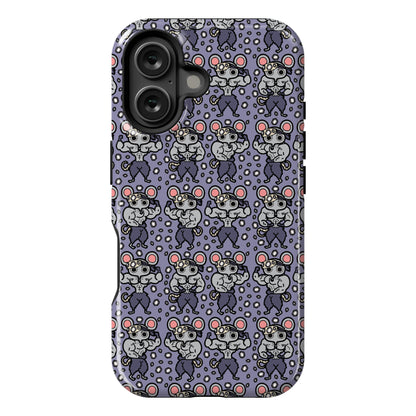 Muscle Mice Pattern Parody Phone Case