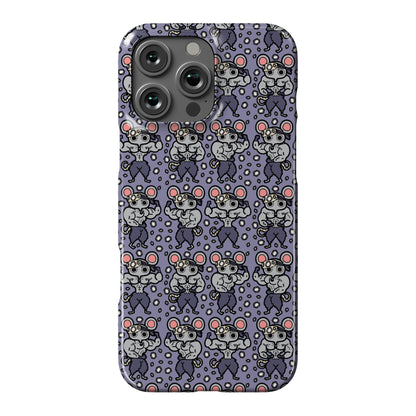 Muscle Mice Pattern Parody Phone Case