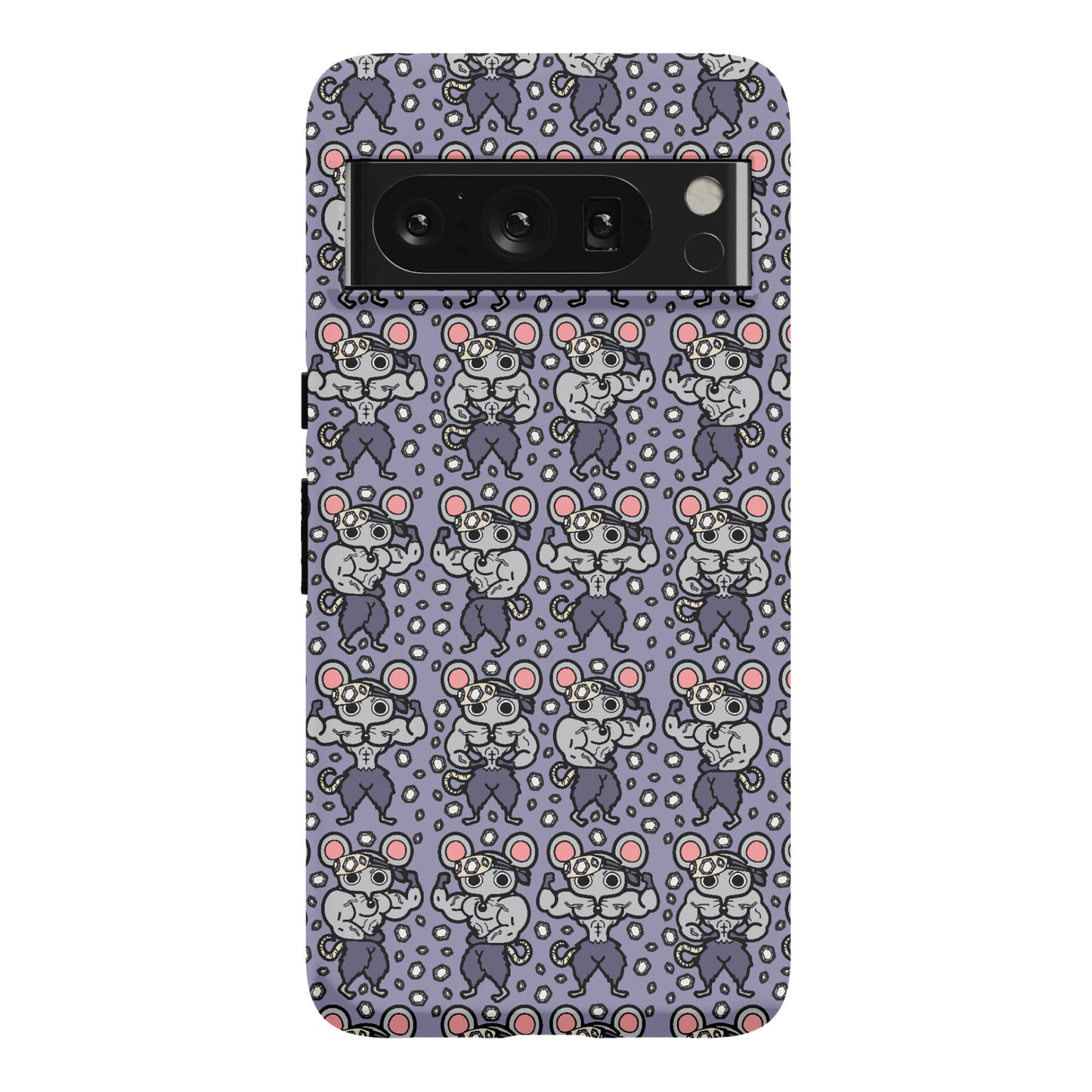 Muscle Mice Pattern Parody Phone Case