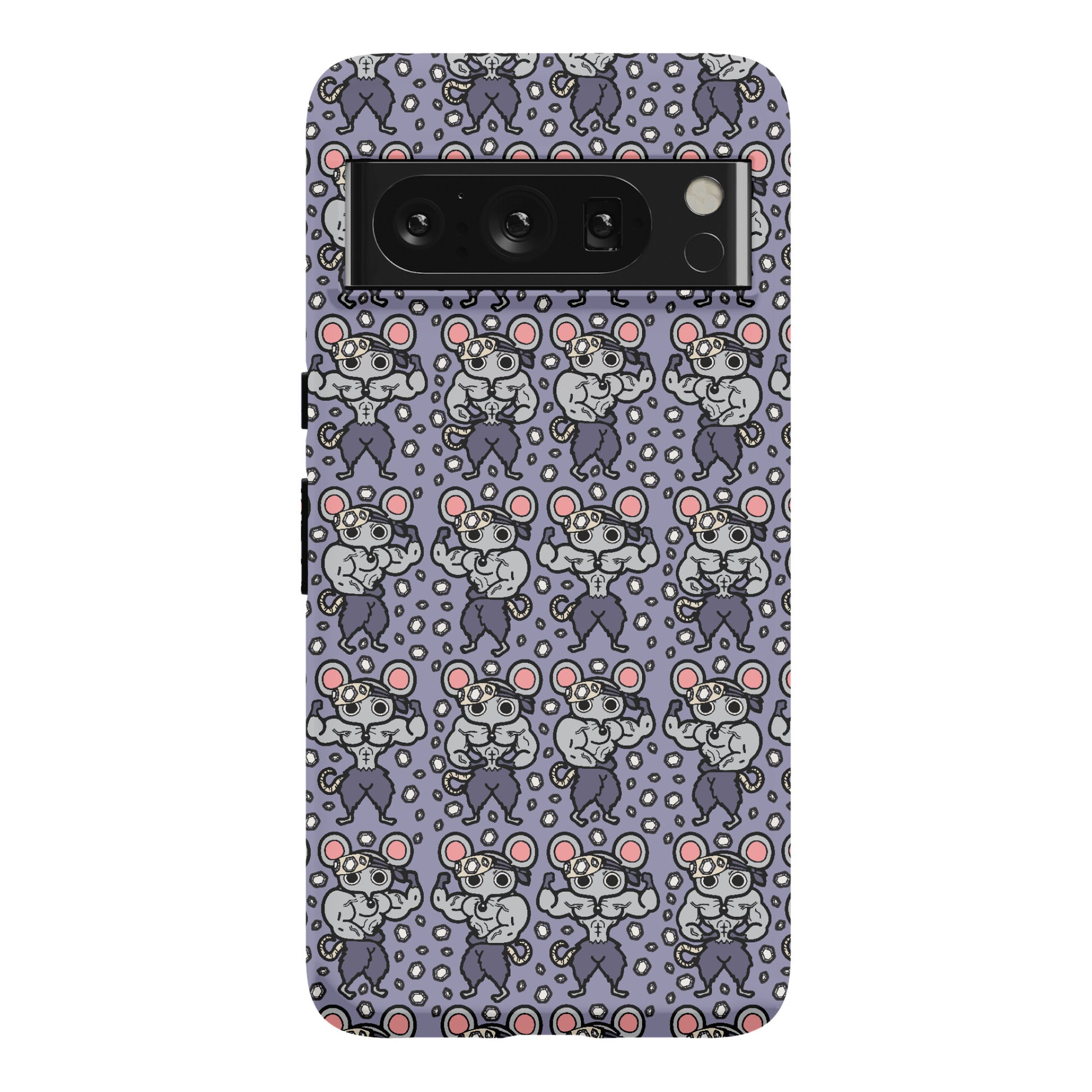 Muscle Mice Pattern Parody Phone Case