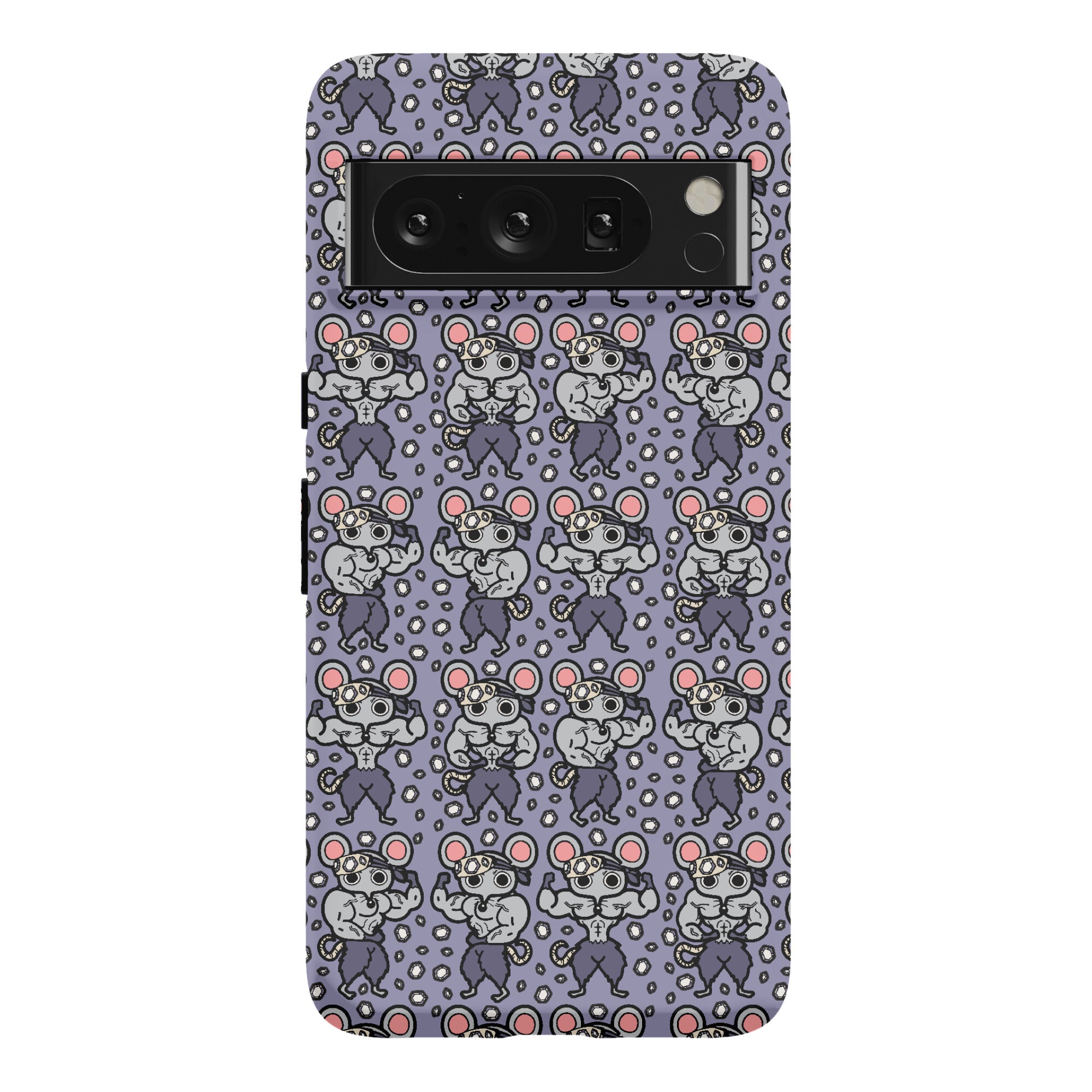 Muscle Mice Pattern Parody Phone Case