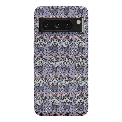 Muscle Mice Pattern Parody Phone Case