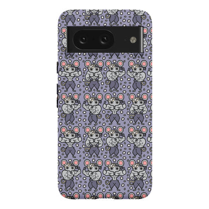 Muscle Mice Pattern Parody Phone Case
