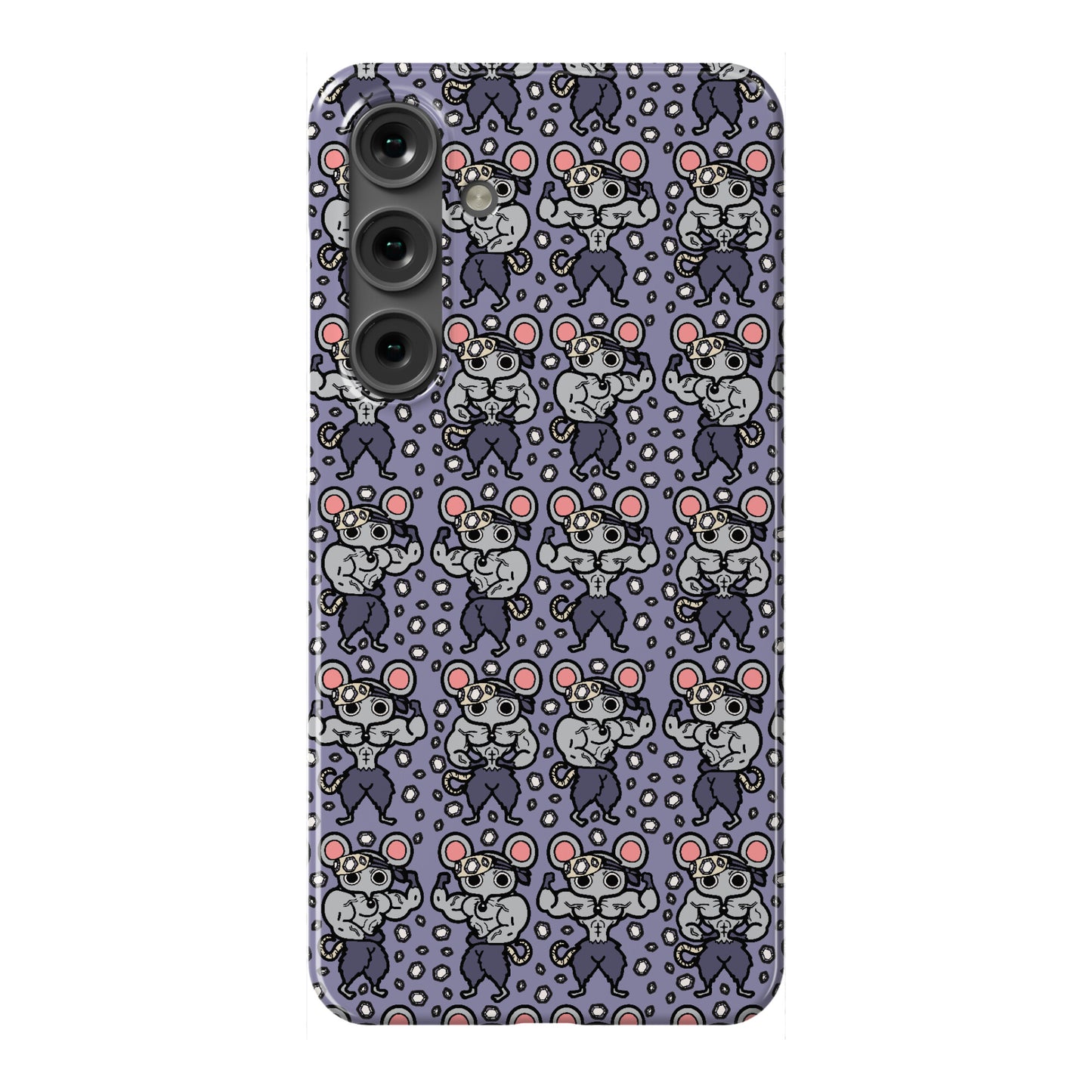 Muscle Mice Pattern Parody Phone Case