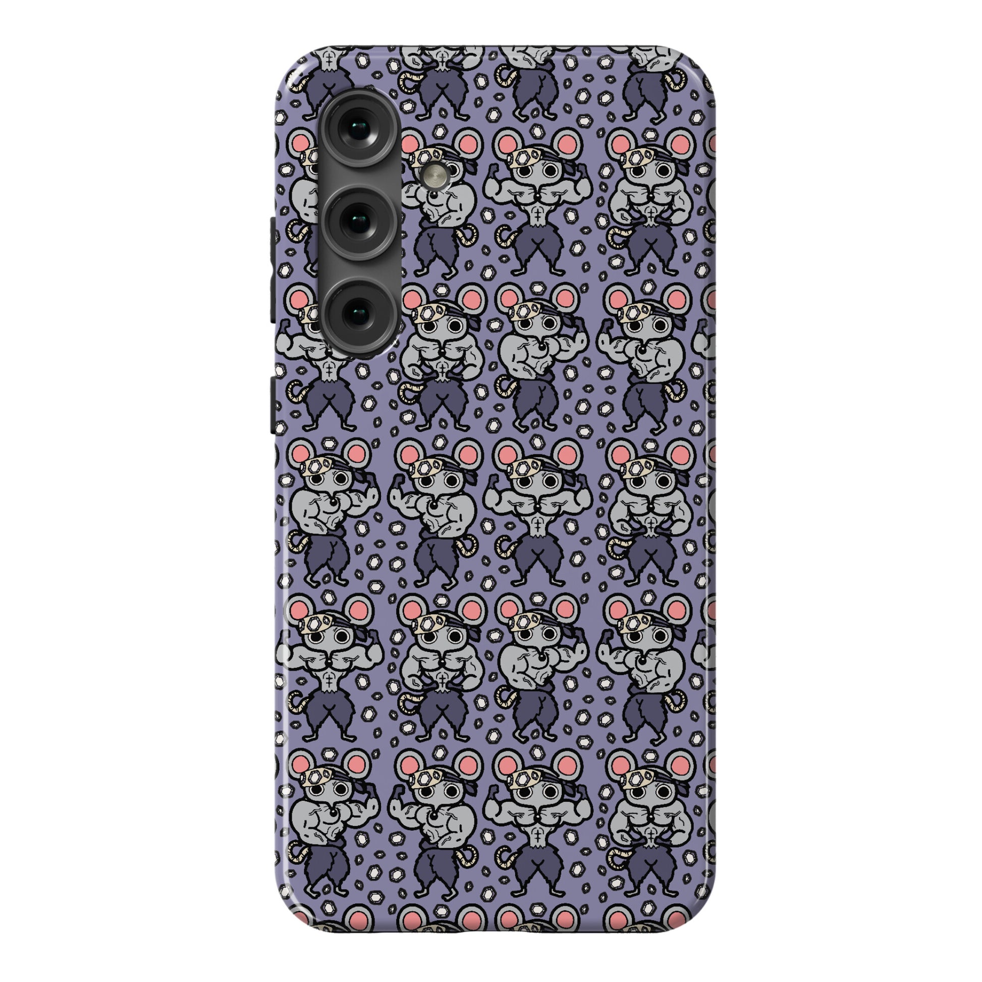 Muscle Mice Pattern Parody Phone Case