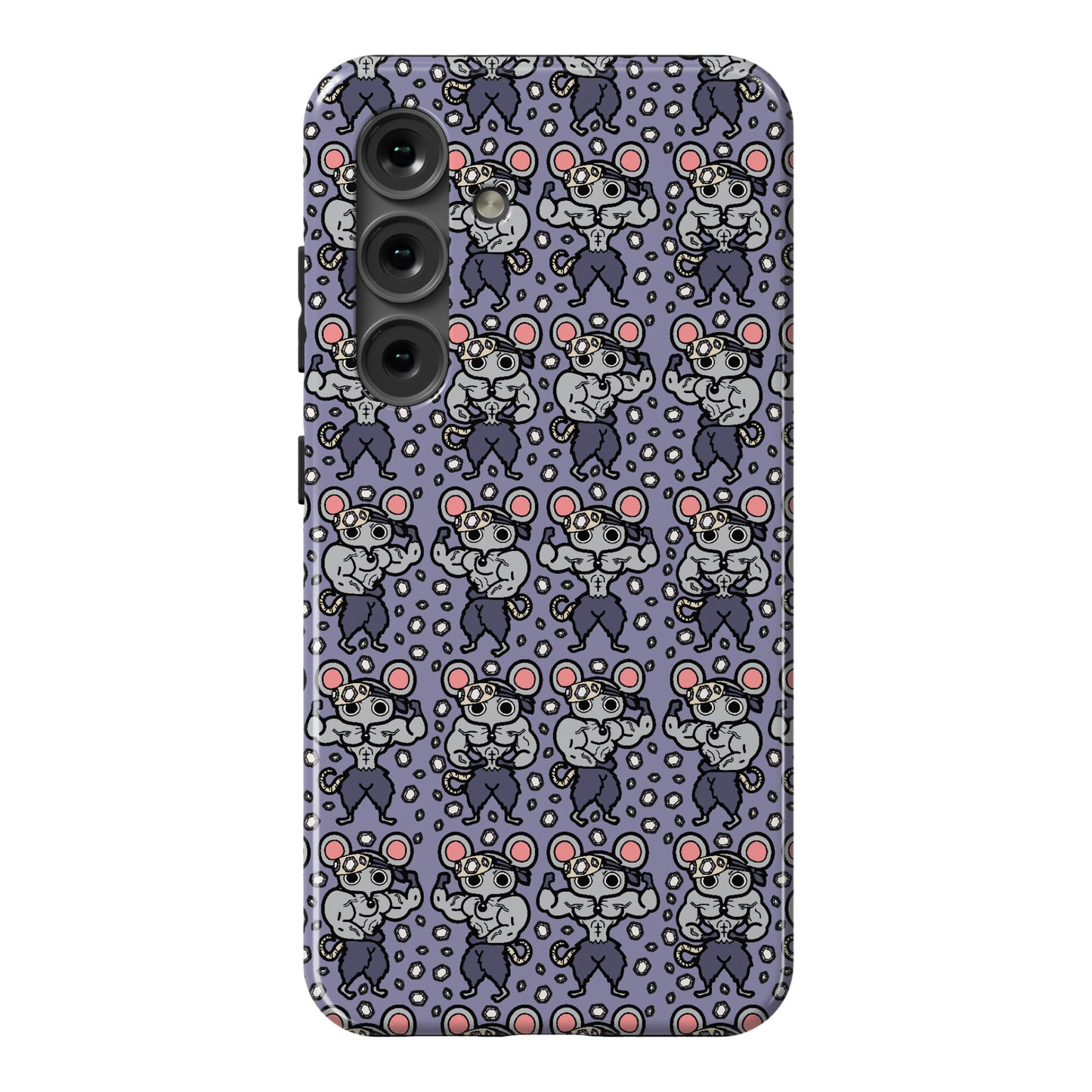 Muscle Mice Pattern Parody Phone Case