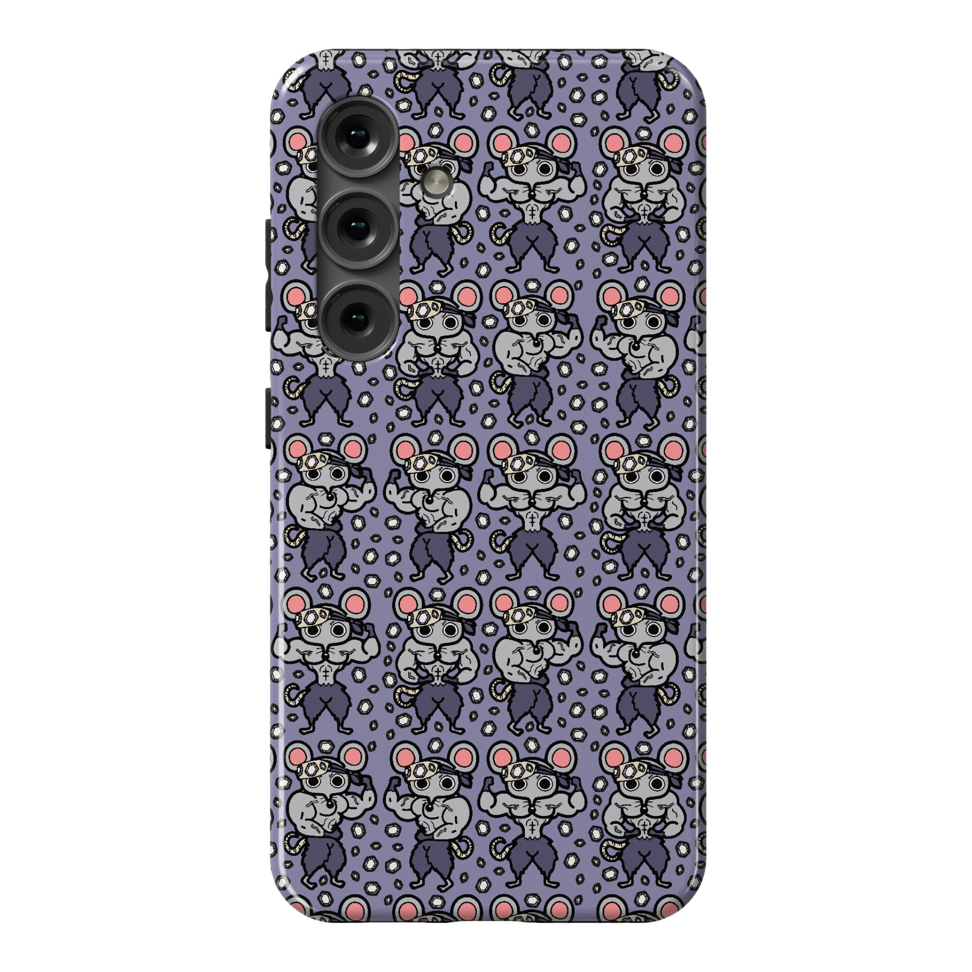 Muscle Mice Pattern Parody Phone Case