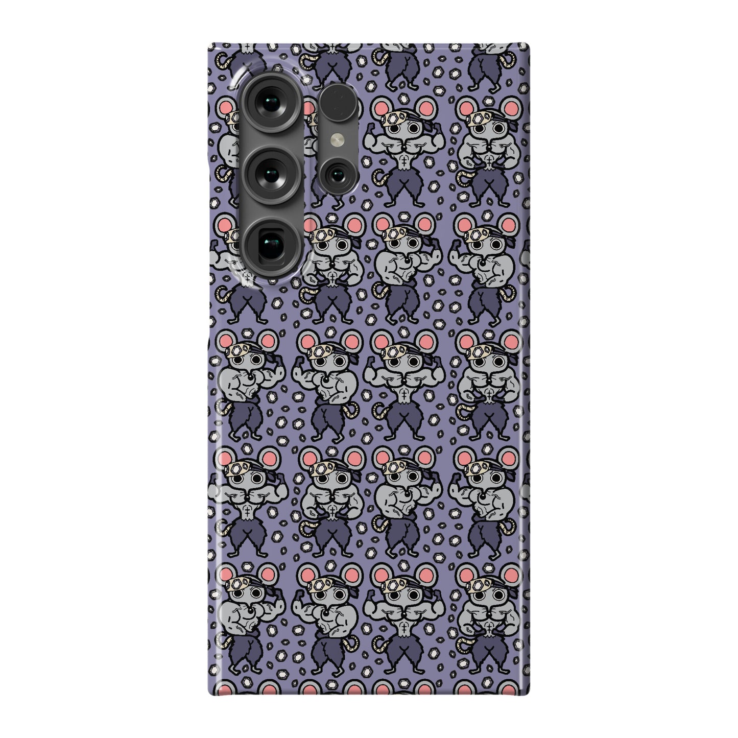 Muscle Mice Pattern Parody Phone Case