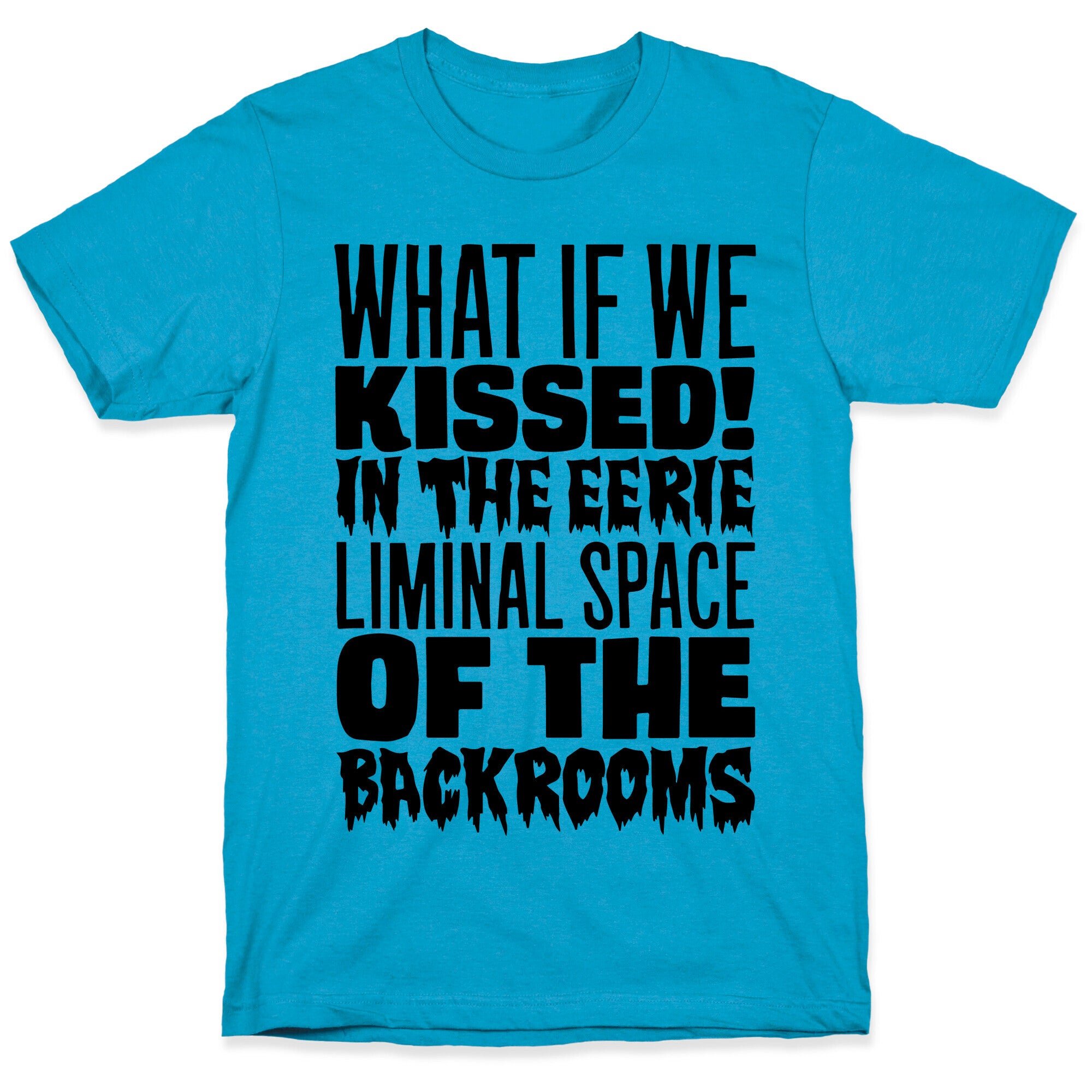 What If We Kissed In The Backrooms Unisex Triblend Tee