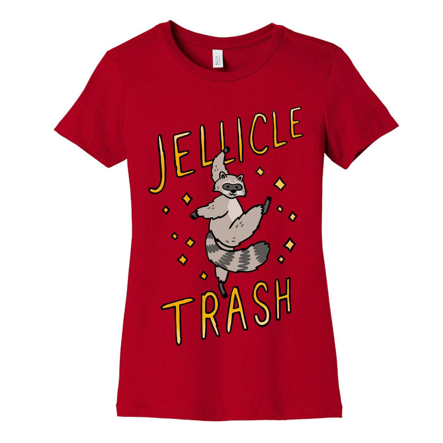Jellicle Trash Raccoon Women's Cotton Tee