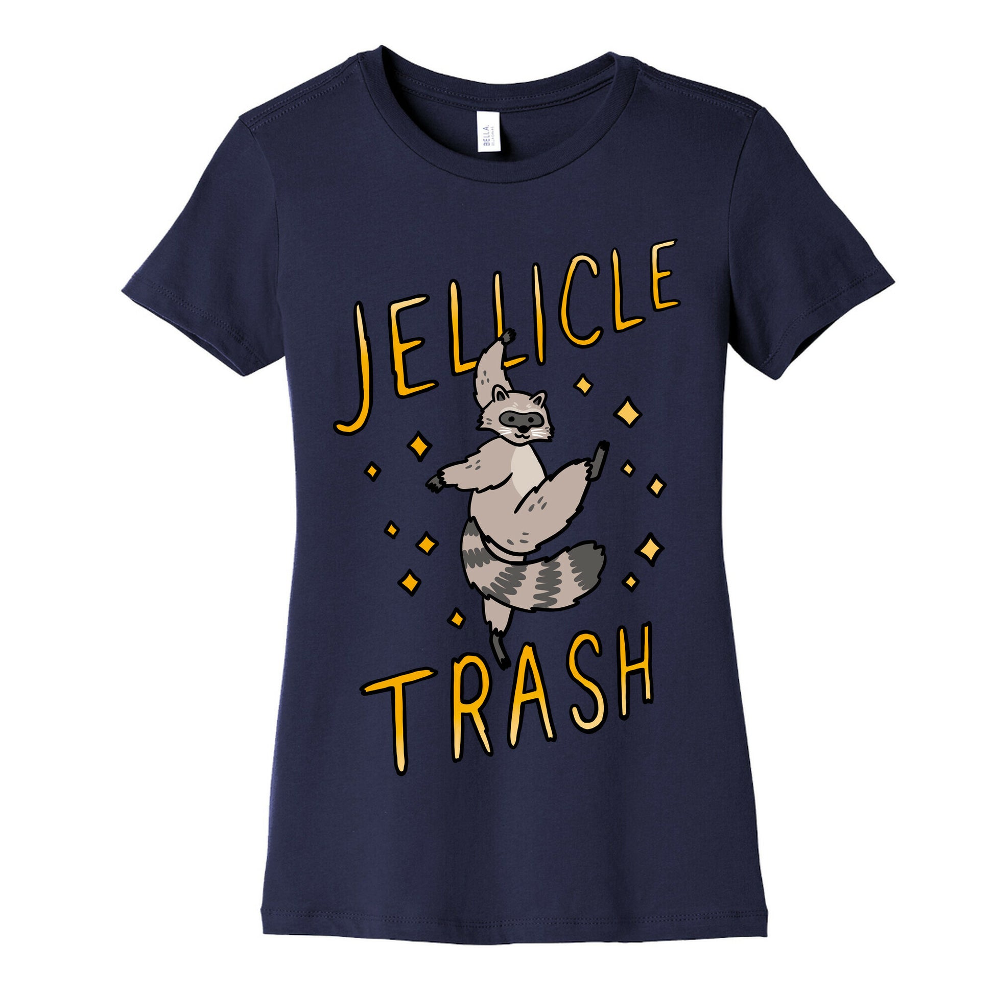 Jellicle Trash Raccoon Women's Cotton Tee