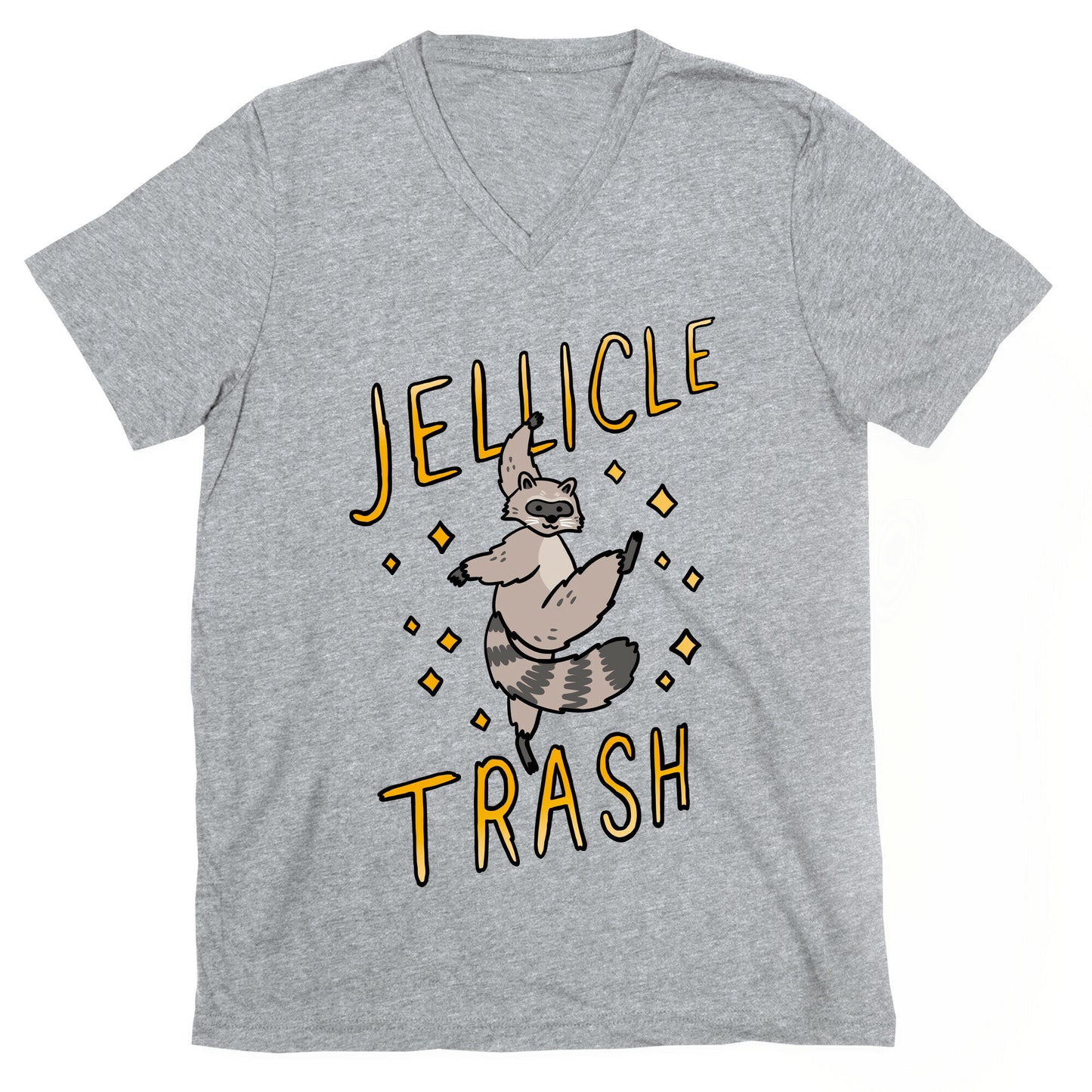 Jellicle Trash Raccoon V-Neck