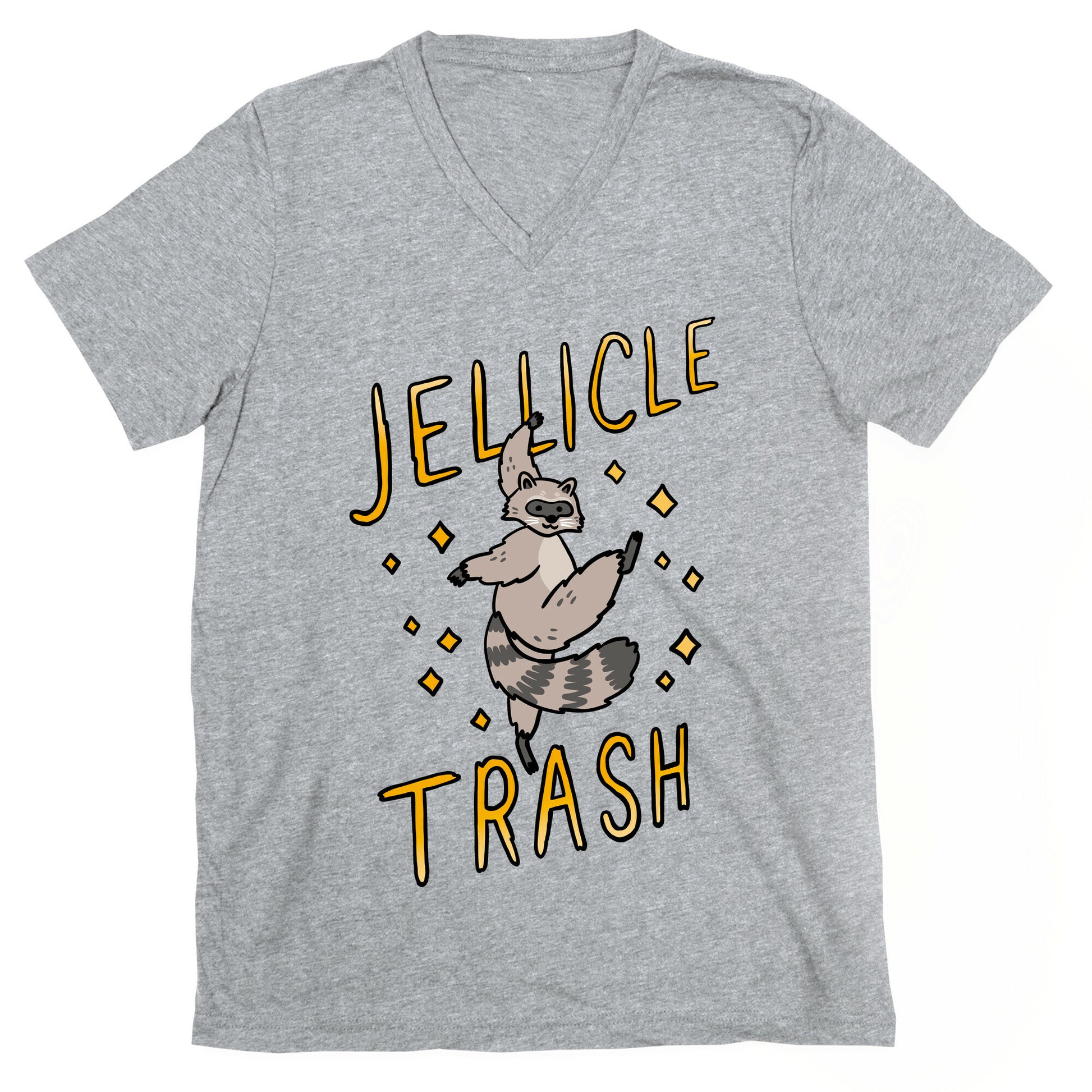 Jellicle Trash Raccoon V-Neck