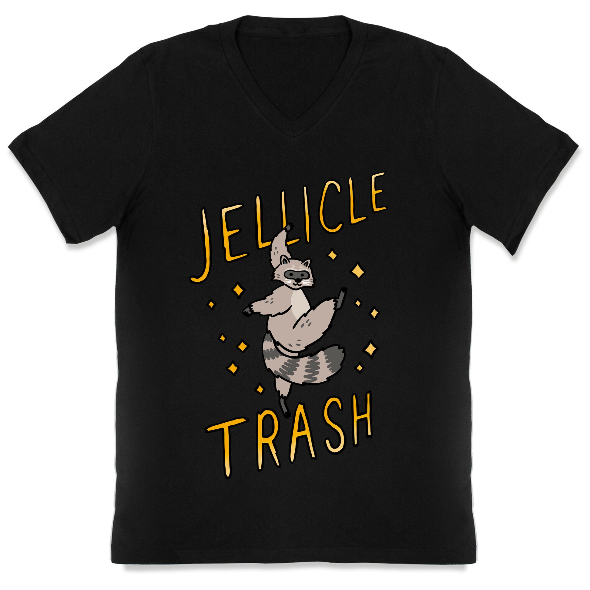 Jellicle Trash Raccoon V-Neck