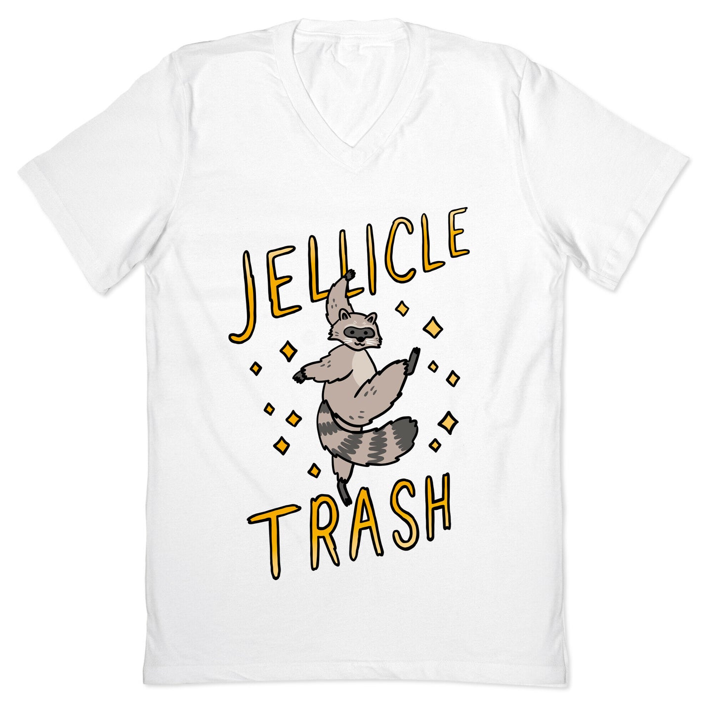 Jellicle Trash Raccoon V-Neck