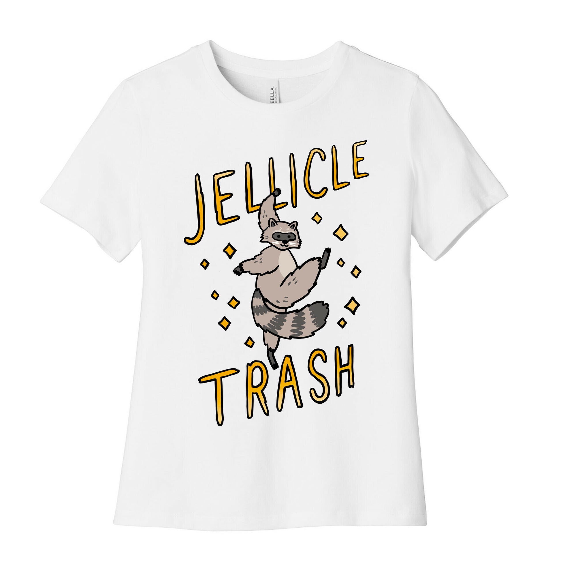 Jellicle Trash Raccoon Women's Cotton Tee