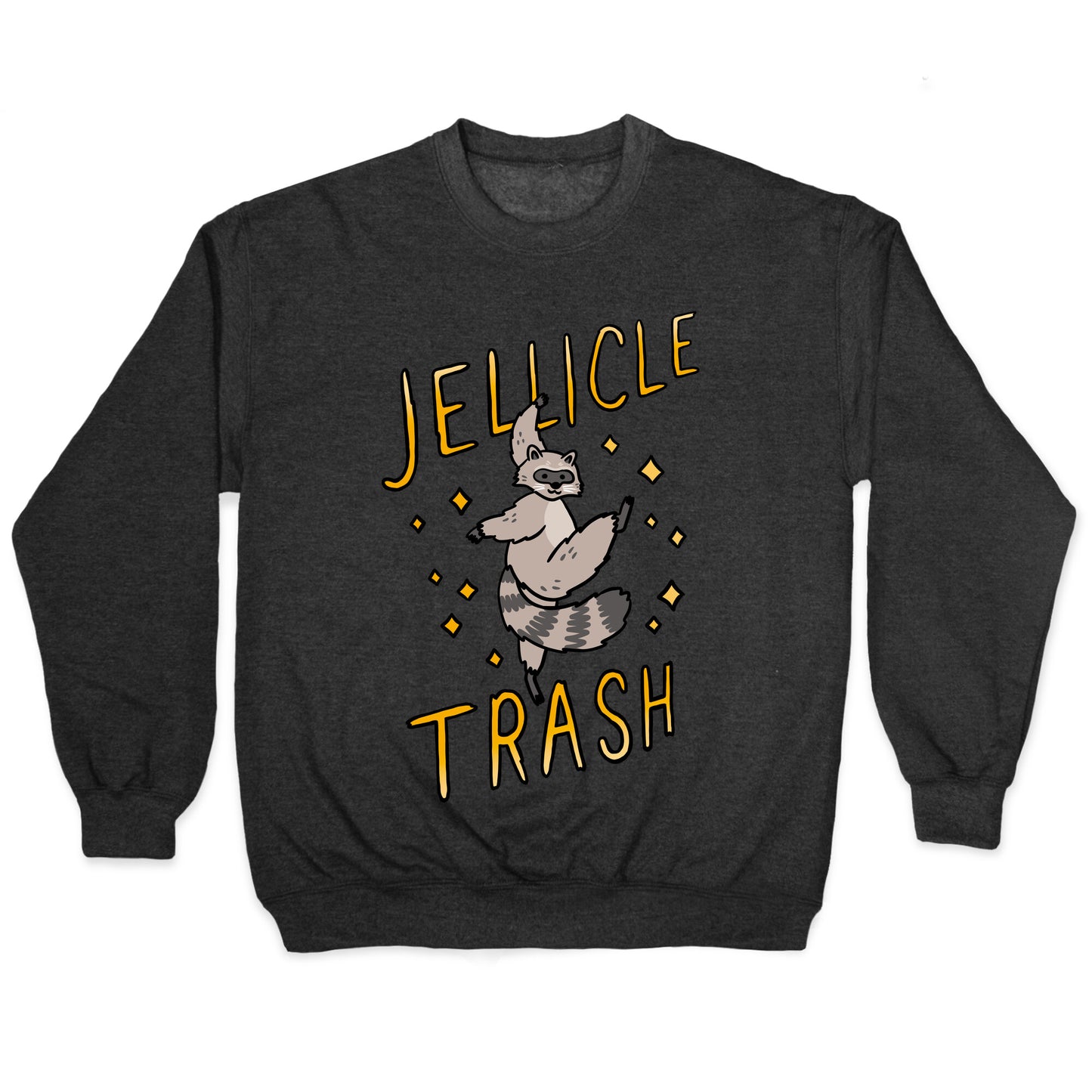 Jellicle Trash Raccoon Crewneck Sweatshirt