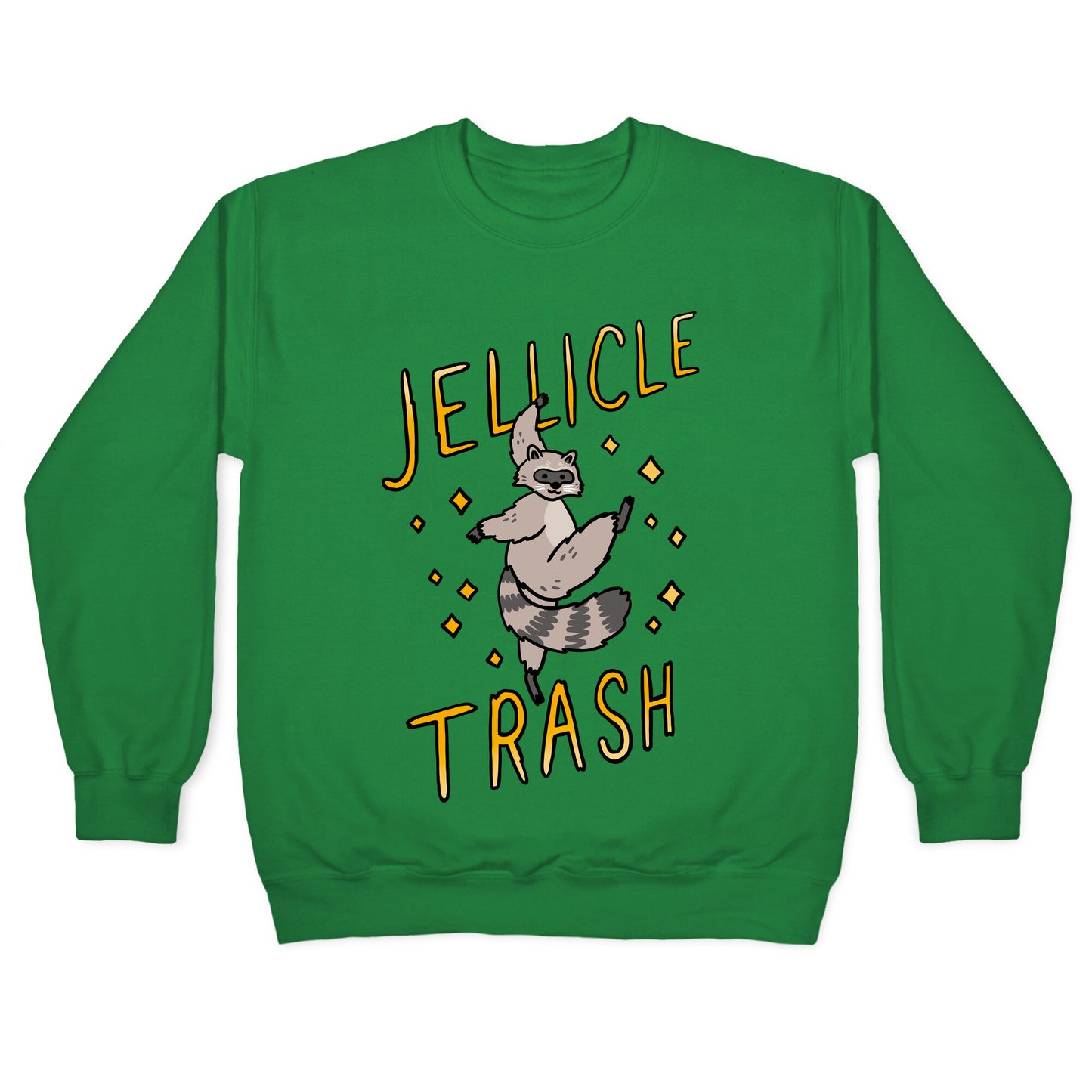 Jellicle Trash Raccoon Crewneck Sweatshirt
