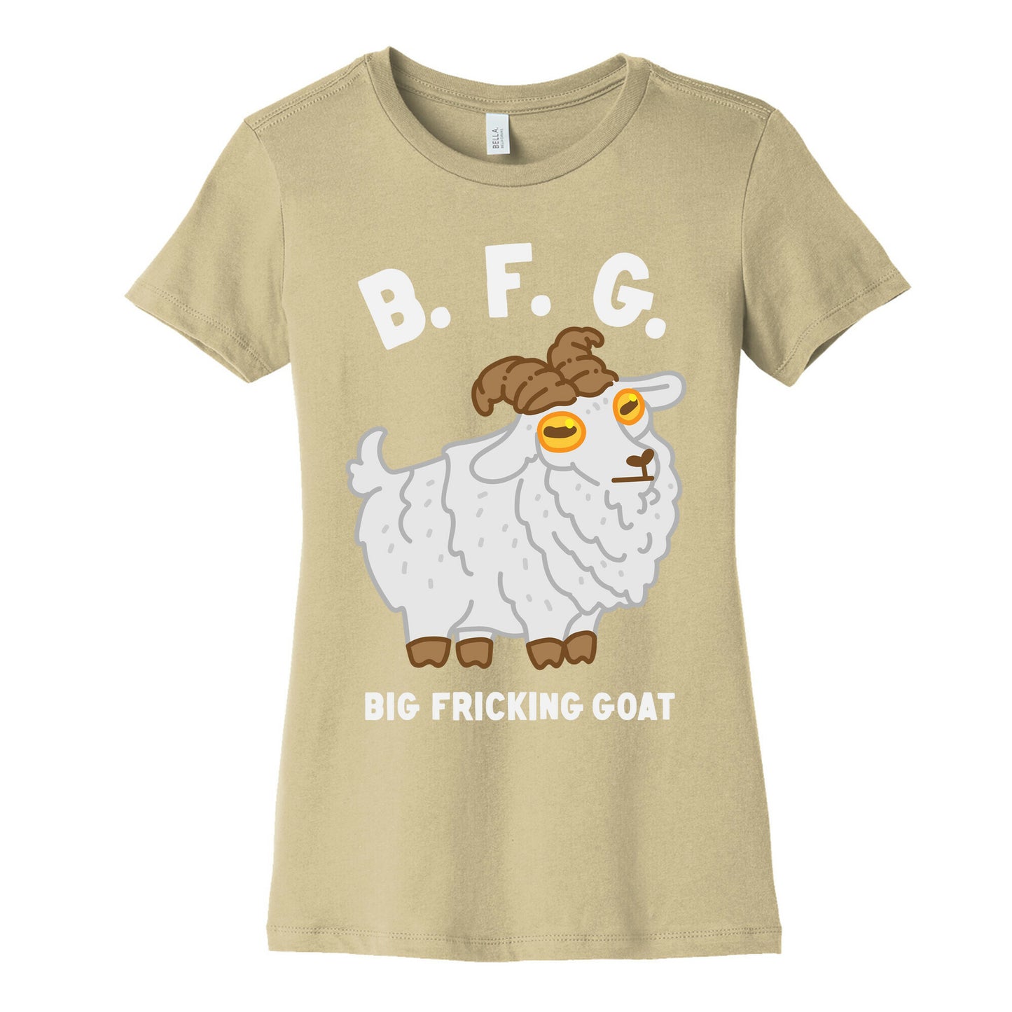 B.F.G. (Big Fricking Goat) Women's Cotton Tee