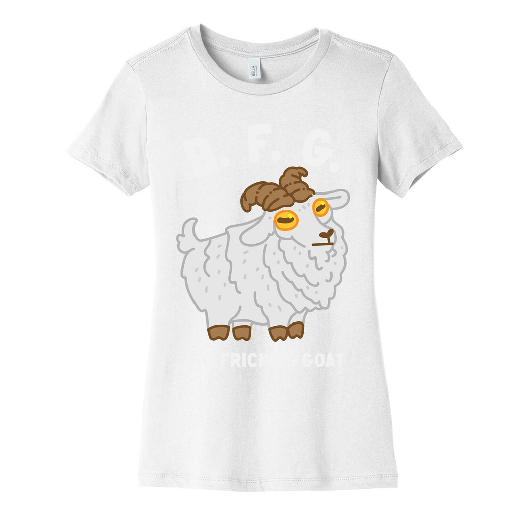 B.F.G. (Big Fricking Goat) Women's Cotton Tee