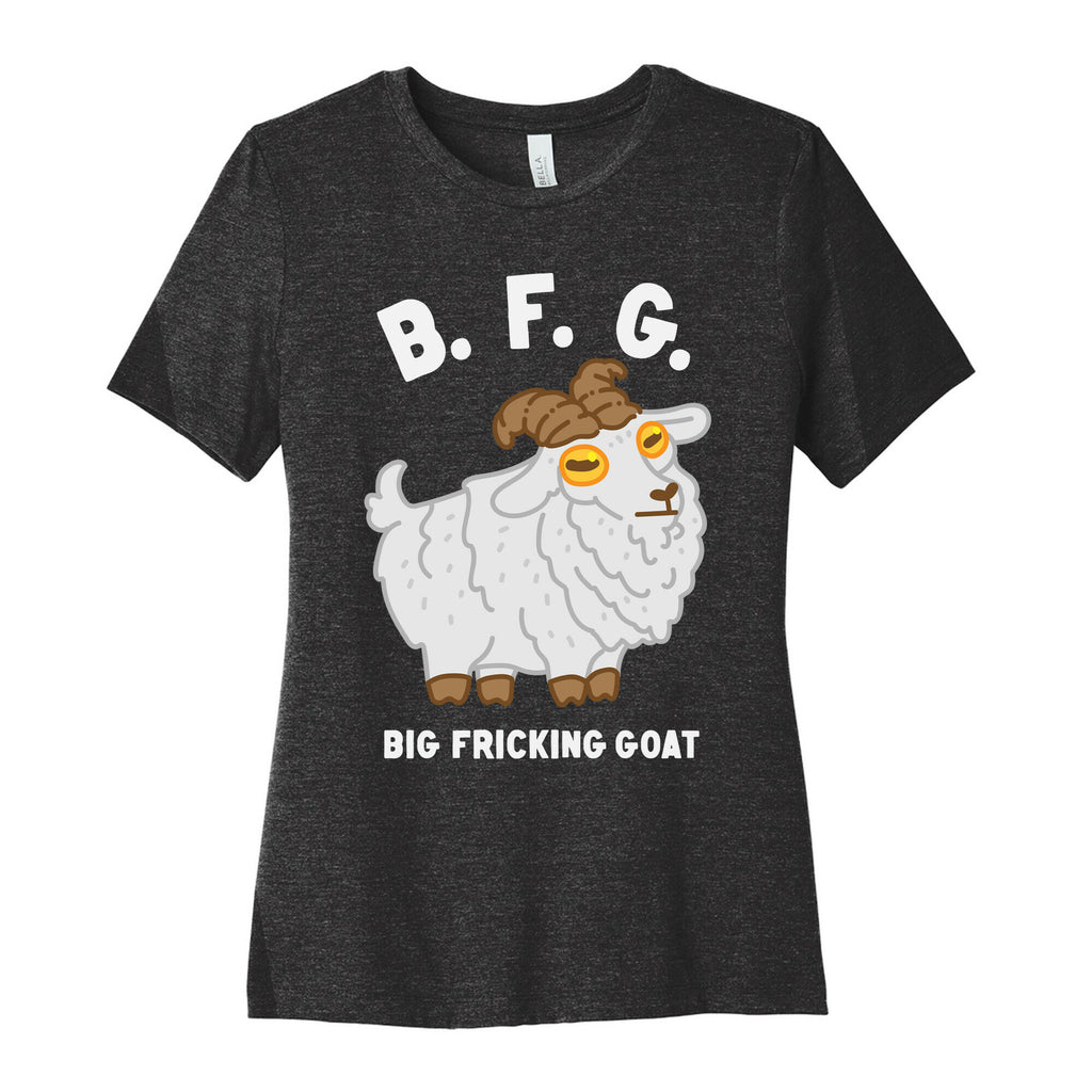 B.F.G. (Big Fricking Goat) Women's Cotton Tee