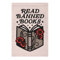 Read Banned Books Garden Flag