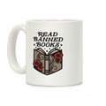Read Banned Books Coffee Mug