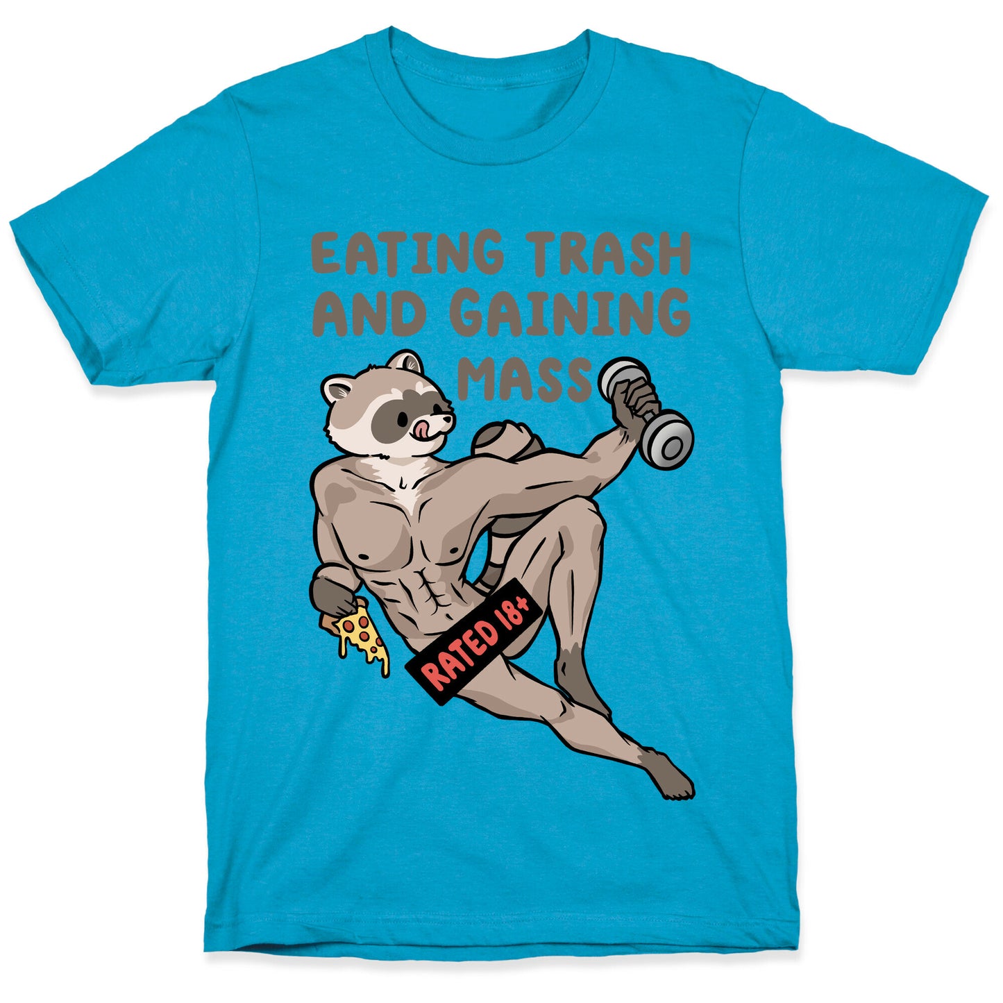 Eating Trash and Gaining Mass Unisex Triblend Tee