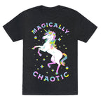 Magically Chaotic Unicorn Unisex Triblend Tee