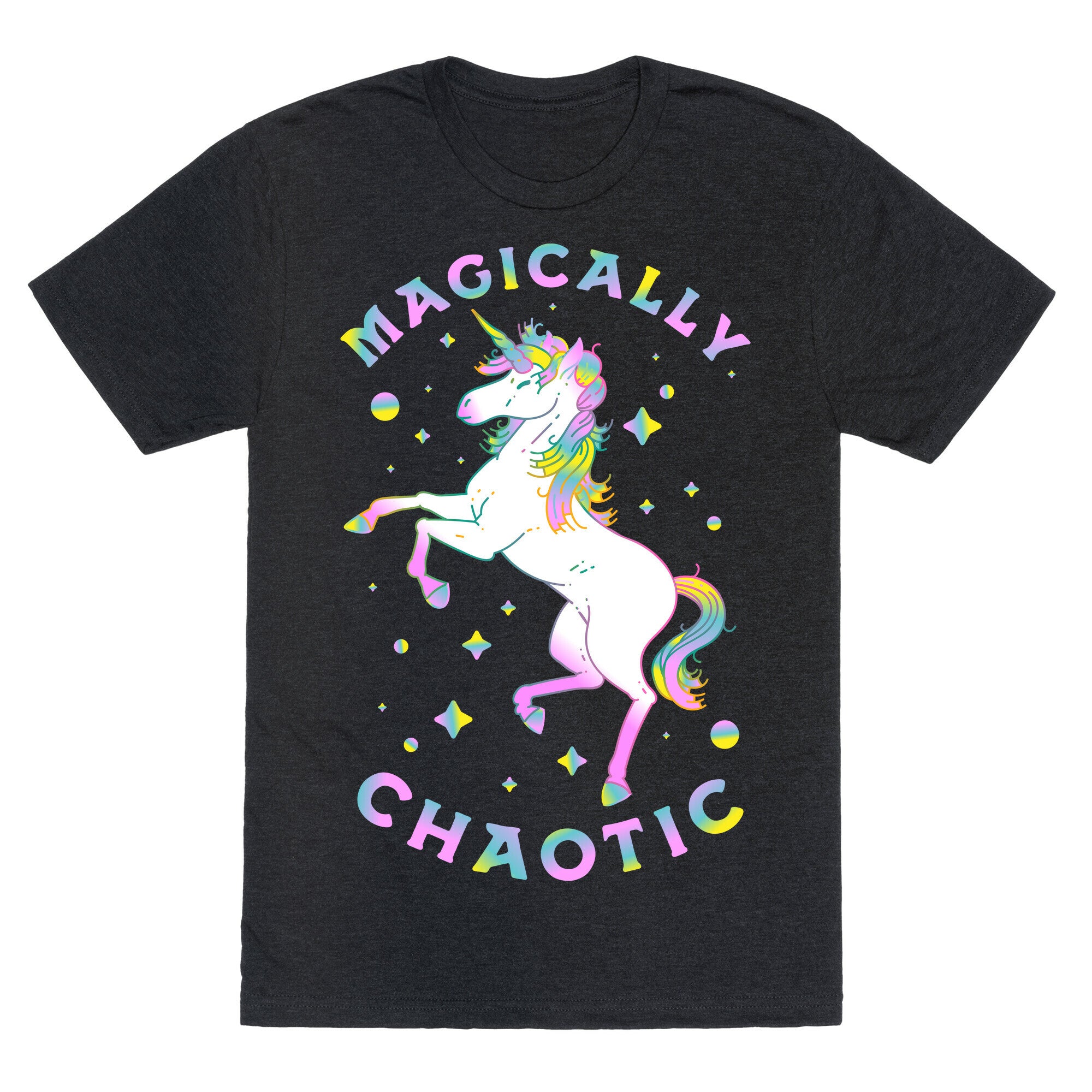 Magically Chaotic Unicorn Unisex Triblend Tee