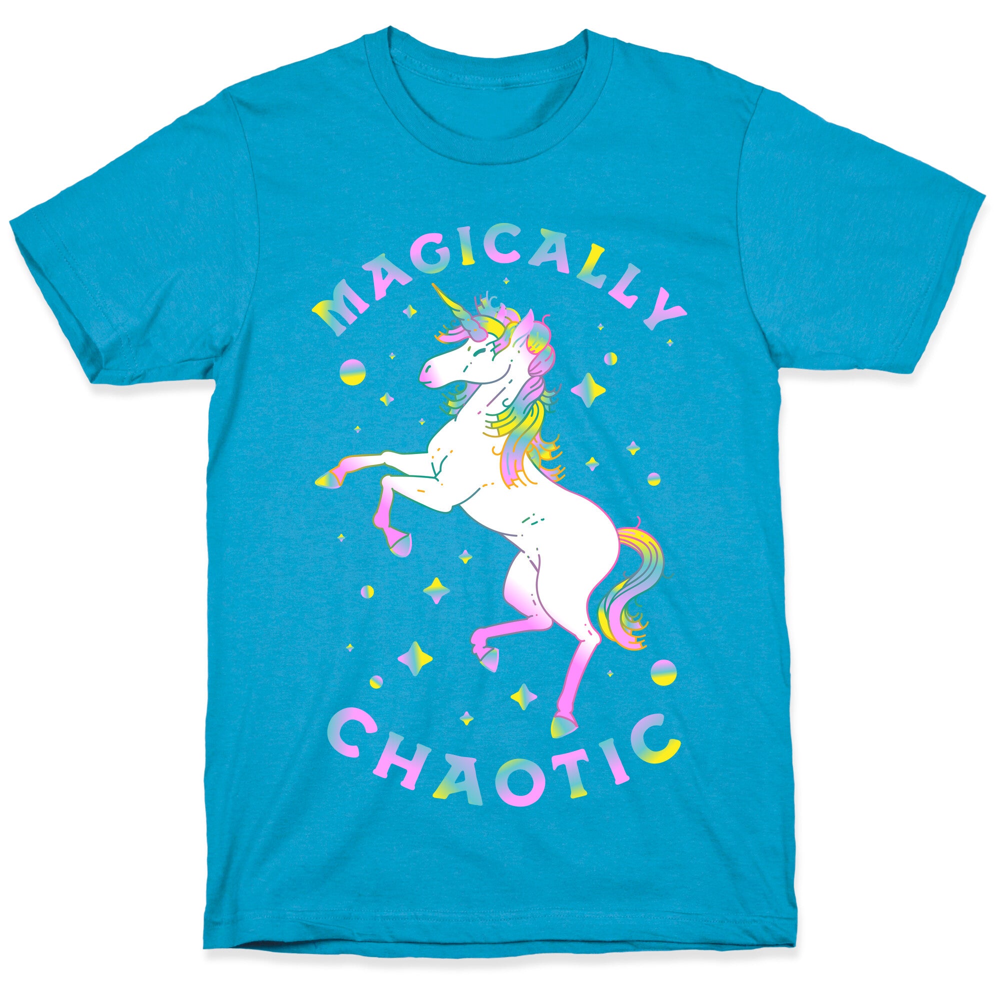 Magically Chaotic Unicorn Unisex Triblend Tee