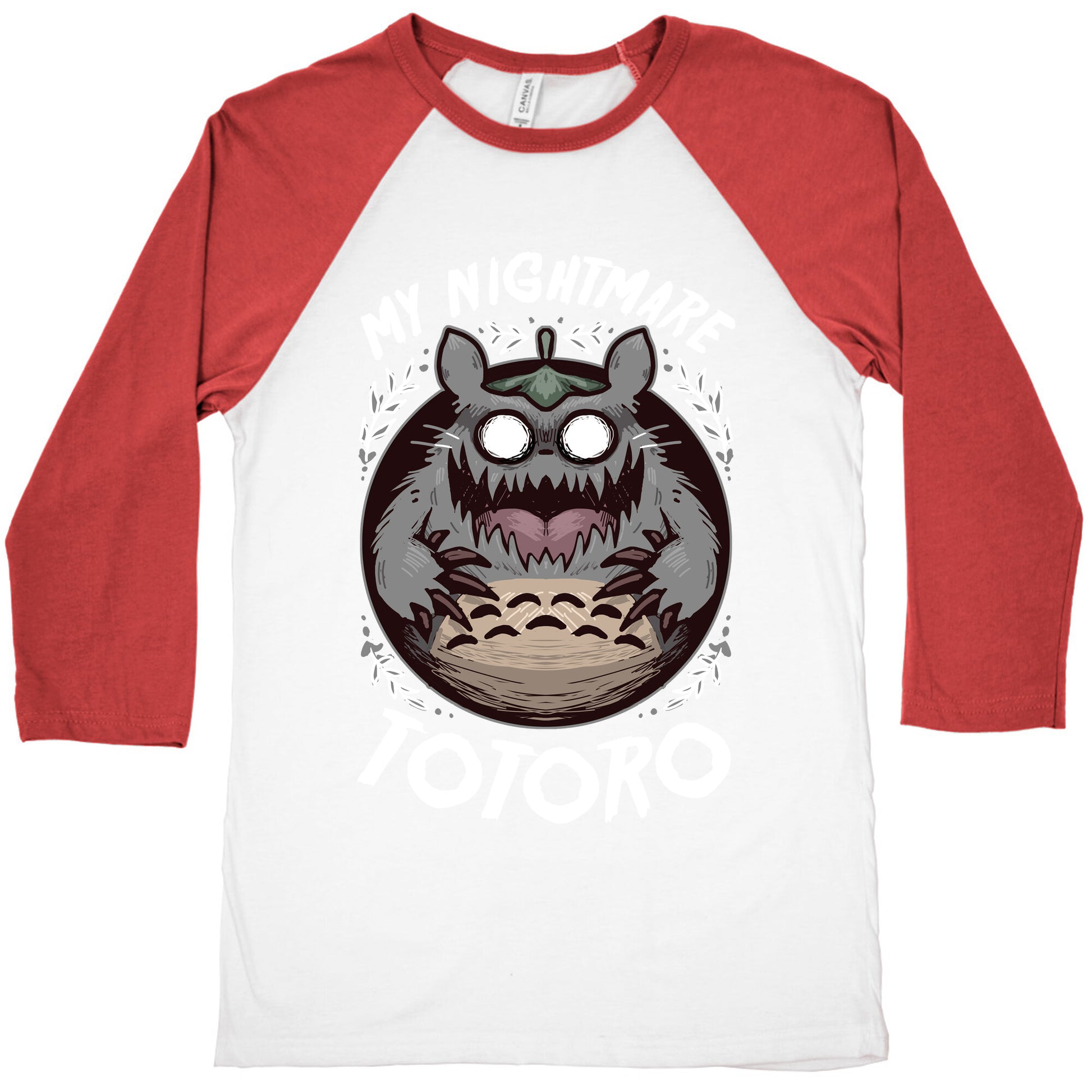 My Nightmare Totoro Baseball Tee