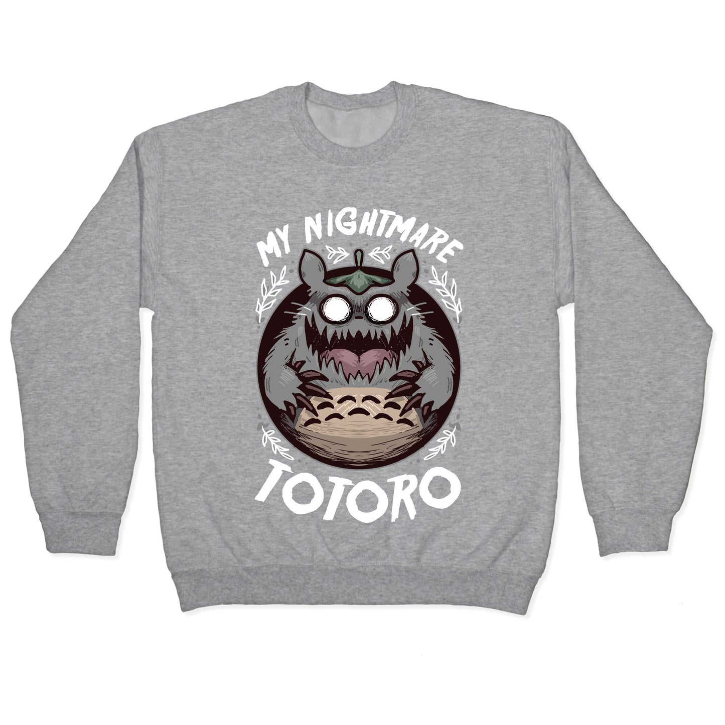 My Nightmare Totoro Crewneck Sweatshirt