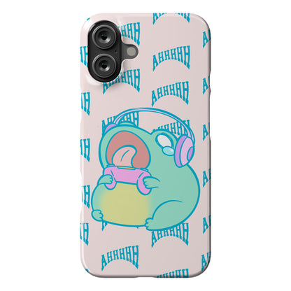 Gamer Frog Scream Phone Case