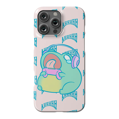 Gamer Frog Scream Phone Case