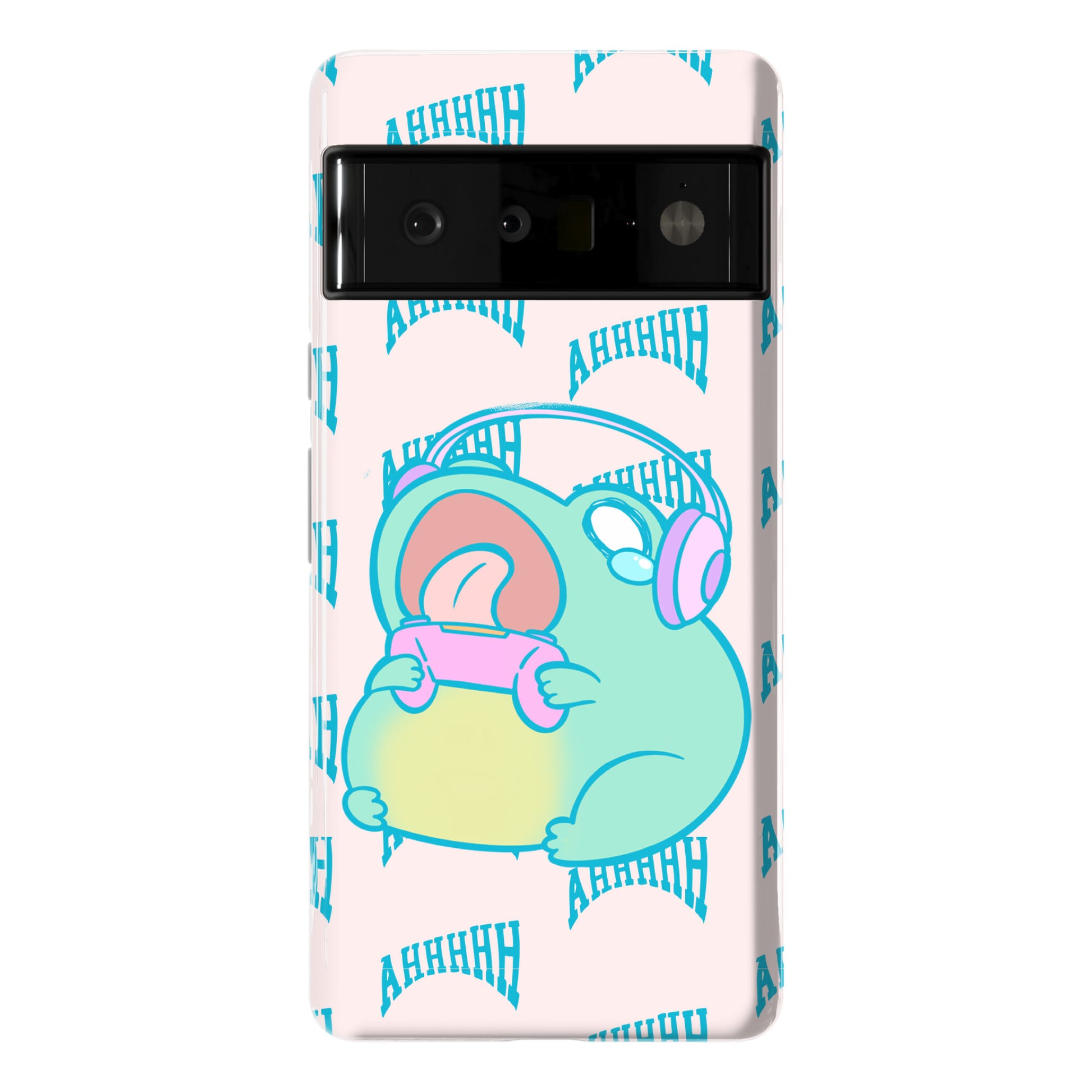 Gamer Frog Scream Phone Case
