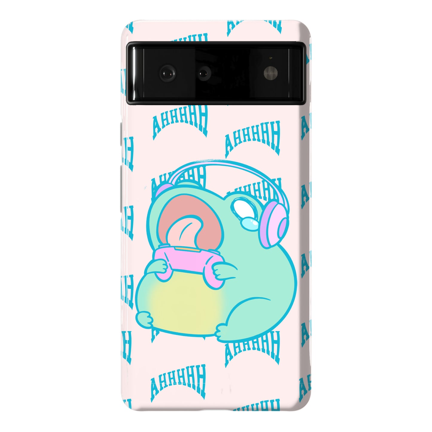 Gamer Frog Scream Phone Case