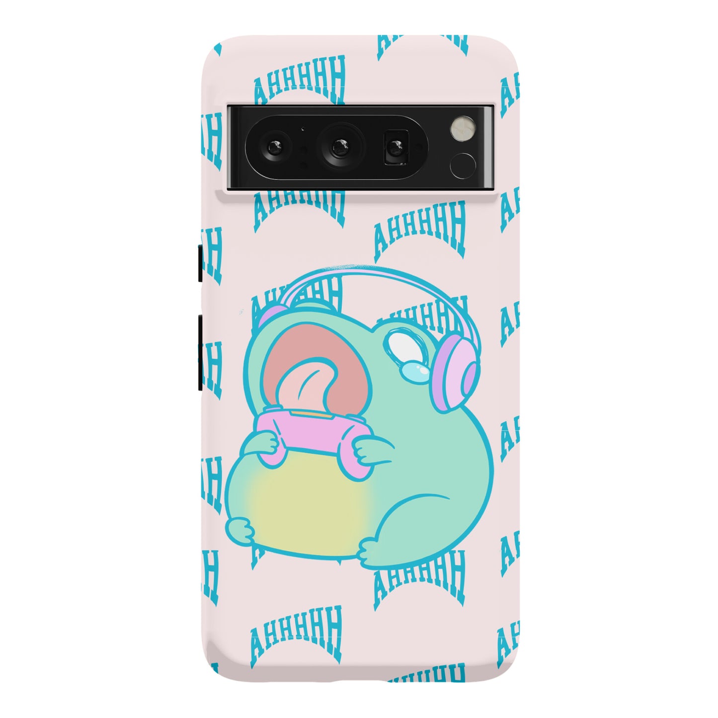 Gamer Frog Scream Phone Case