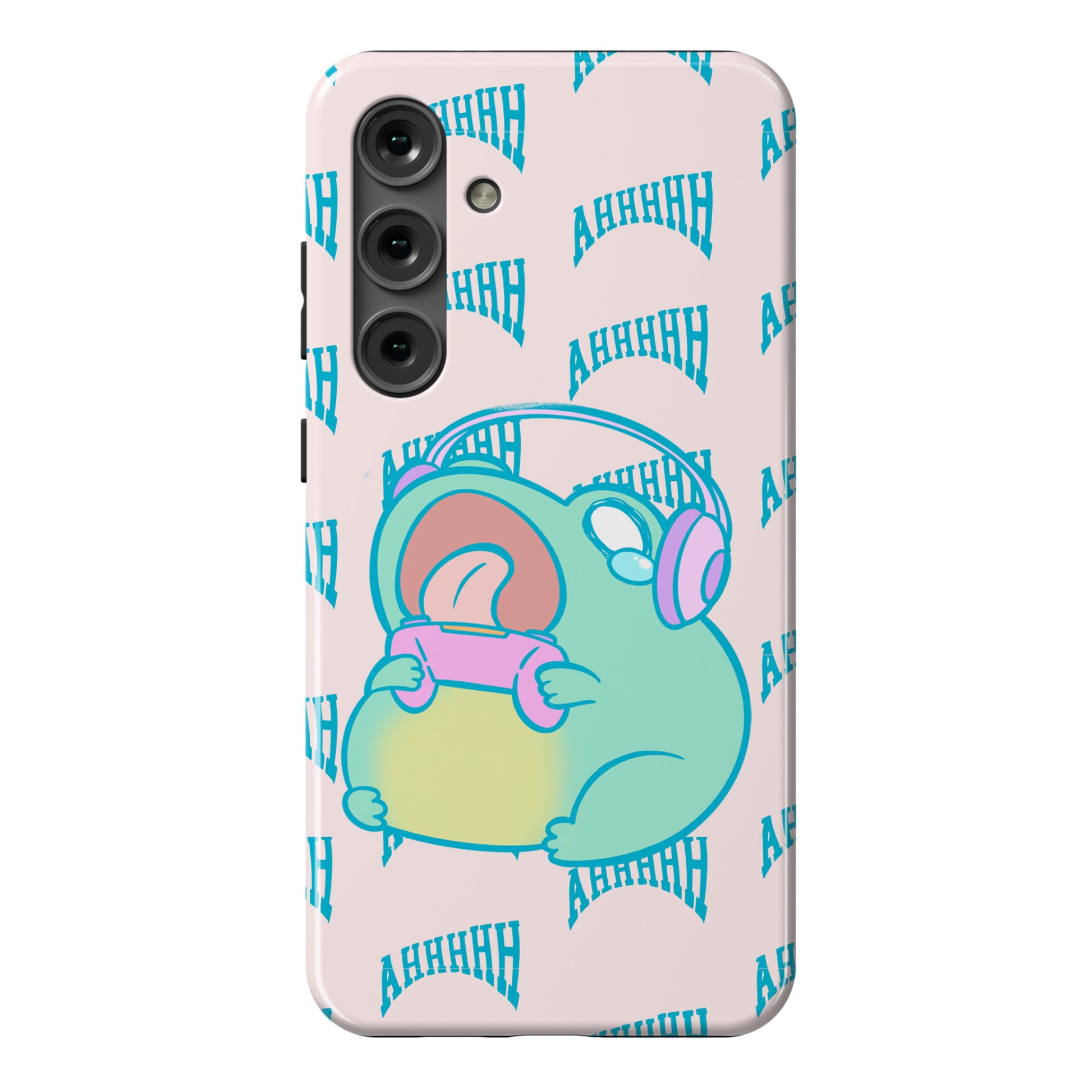 Gamer Frog Scream Phone Case