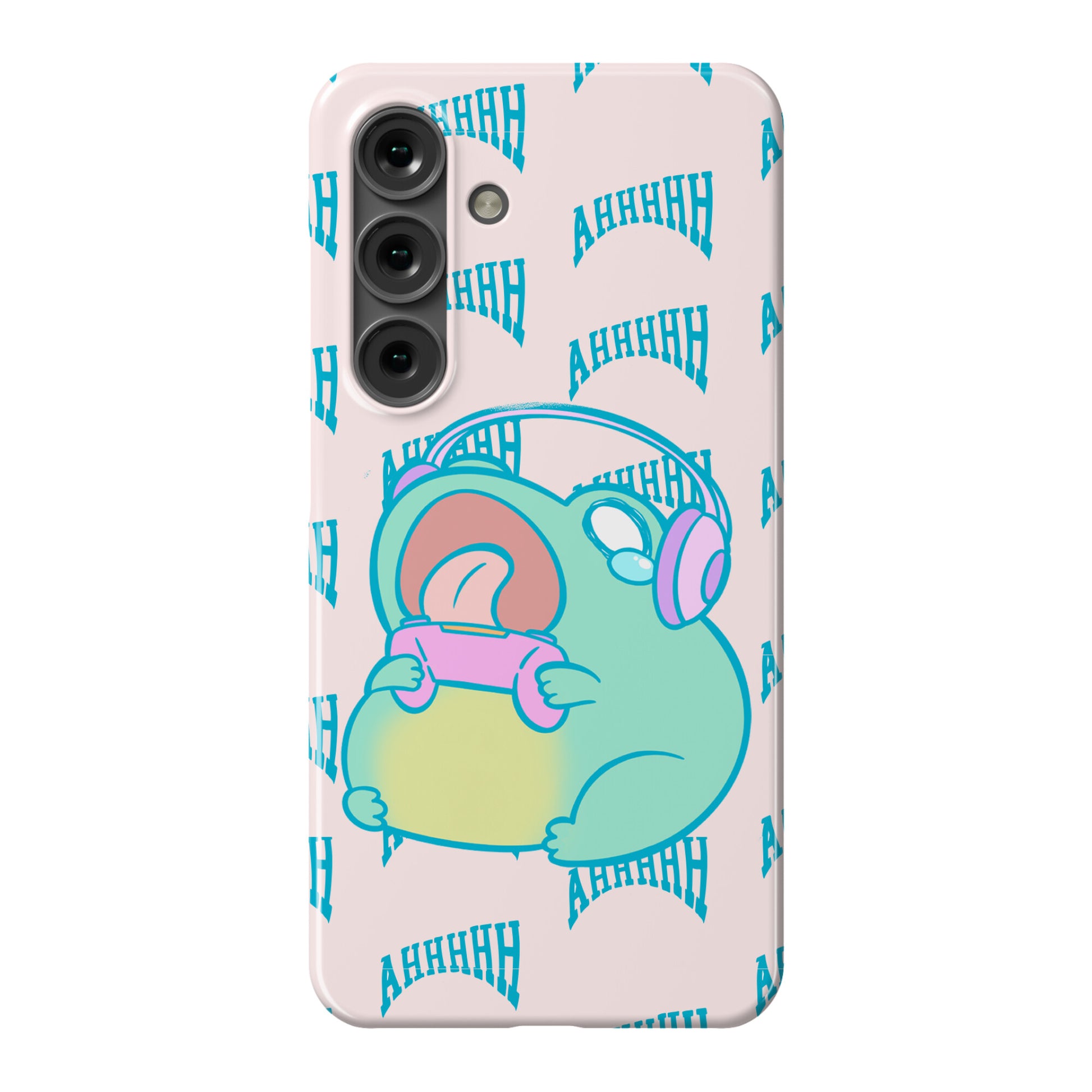 Gamer Frog Scream Phone Case