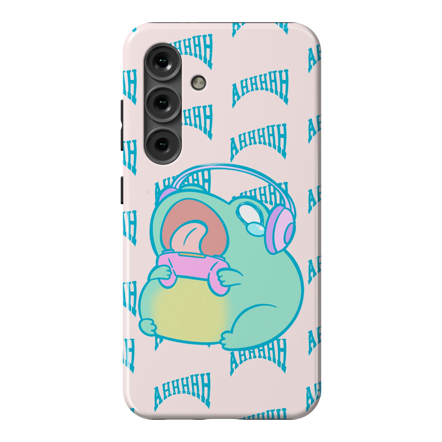 Gamer Frog Scream Phone Case