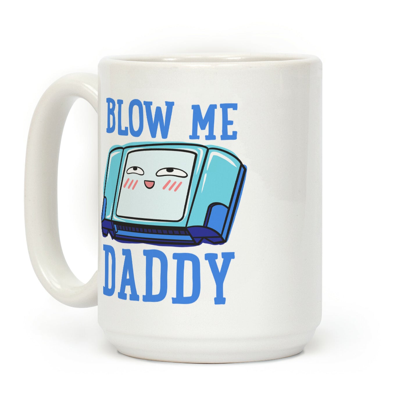 Blow Me Daddy Game Cartridge Parody Coffee Mug