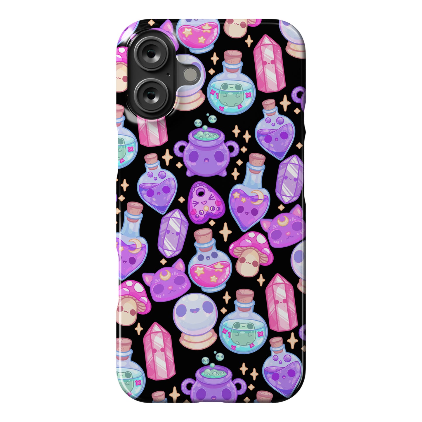 Kawaii Witchy Pattern Phone Case