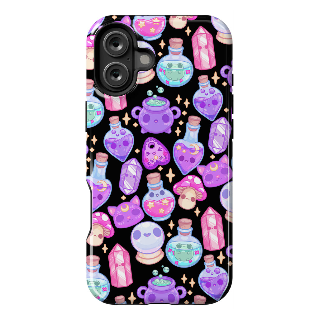 Kawaii Witchy Pattern Phone Case