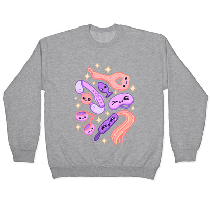 Kinky Kawaii Pattern Crewneck Sweatshirt