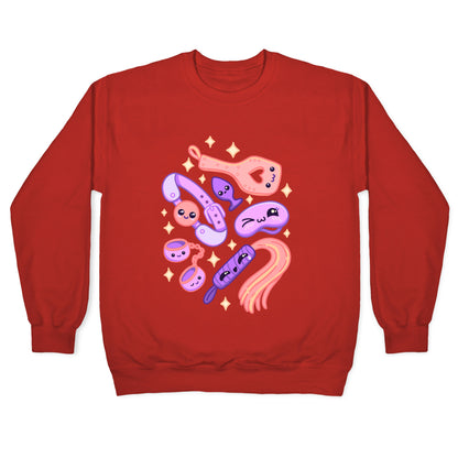 Kinky Kawaii Pattern Crewneck Sweatshirt